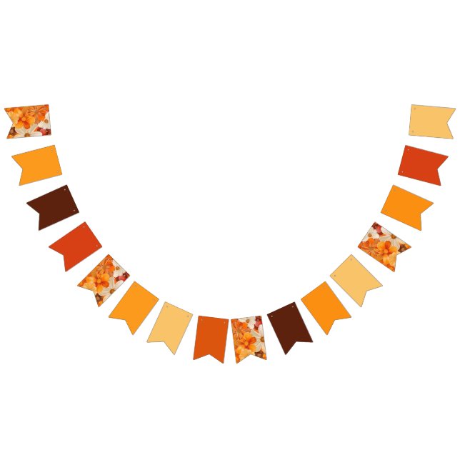 Banderines 1970er retro Blumen Gartenparty (Todo)