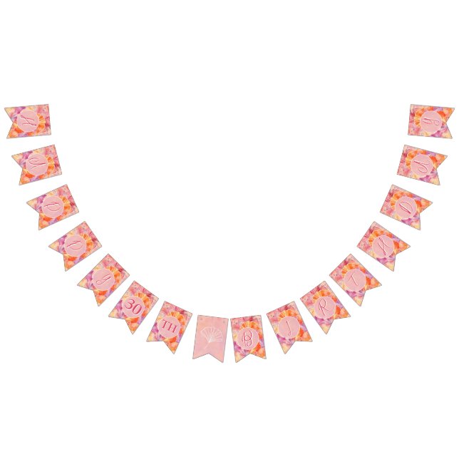 Banderines 30.ª charla de cumpleaños (Todo)