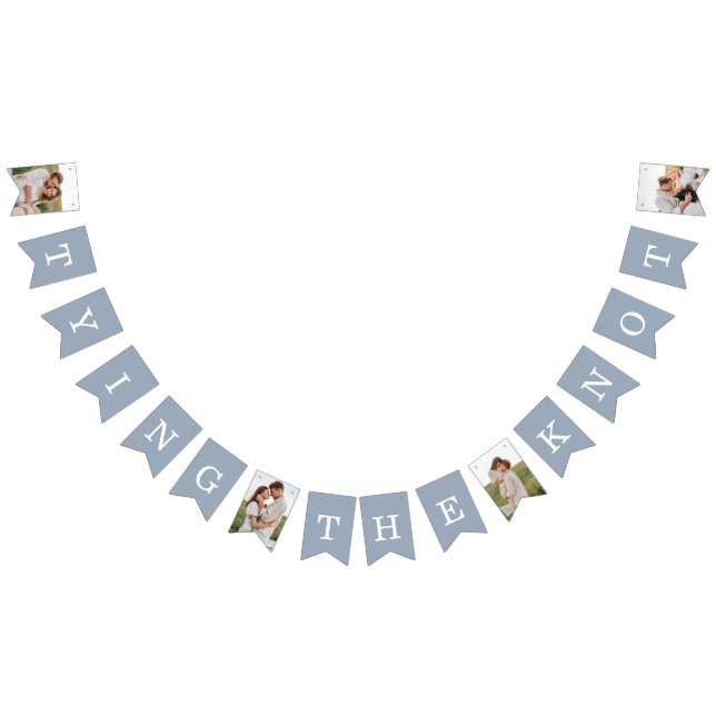 Banderines 4 Fiesta de compromiso fotográfico Dusty Blue Bung (Todo)