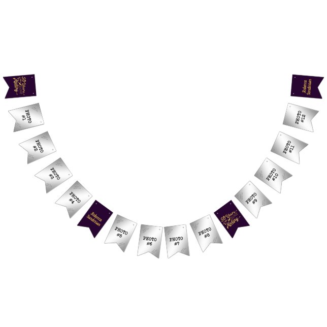 Banderines 50 cumpleaños | 50 AÑOS DE REALIZACIÓN | Foto (Todo)