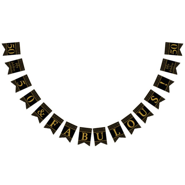 Banderines 50 Y Fabulosos Puntos De Oro Negro (Todo)