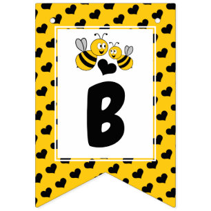Banderines Abeja, Baby Shower