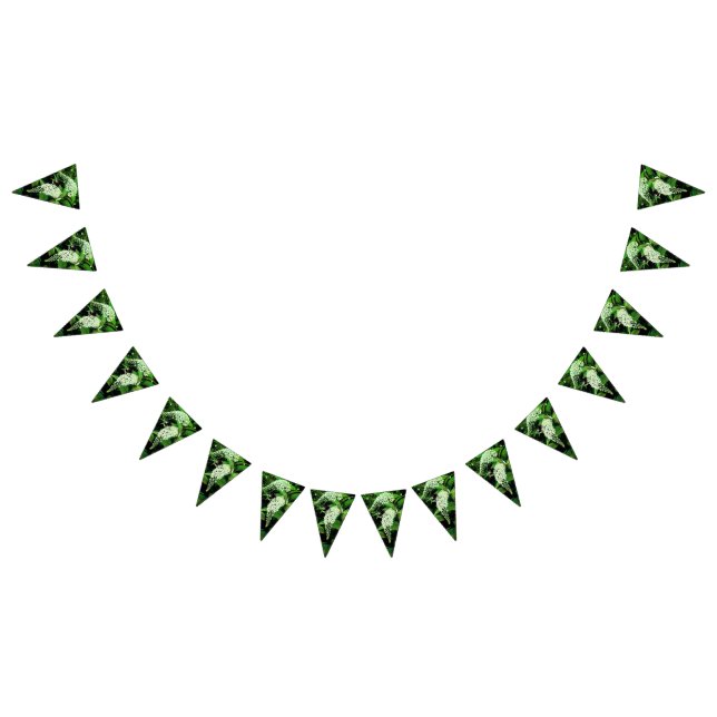 Banderines Abeja, sobre flores blancas (Todo)