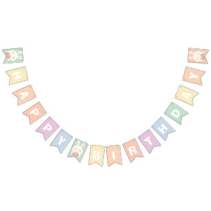 Banderines Aburrido cumpleaños feliz de arcoiris para algunos