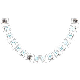 Banderines Acuarela de invierno de Vibes - Cumpleaños