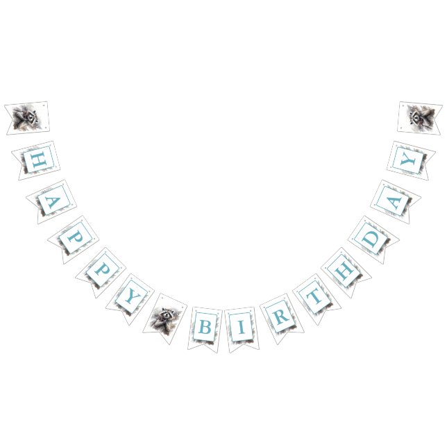 Banderines Acuarela de invierno de Vibes - Cumpleaños (Todo)