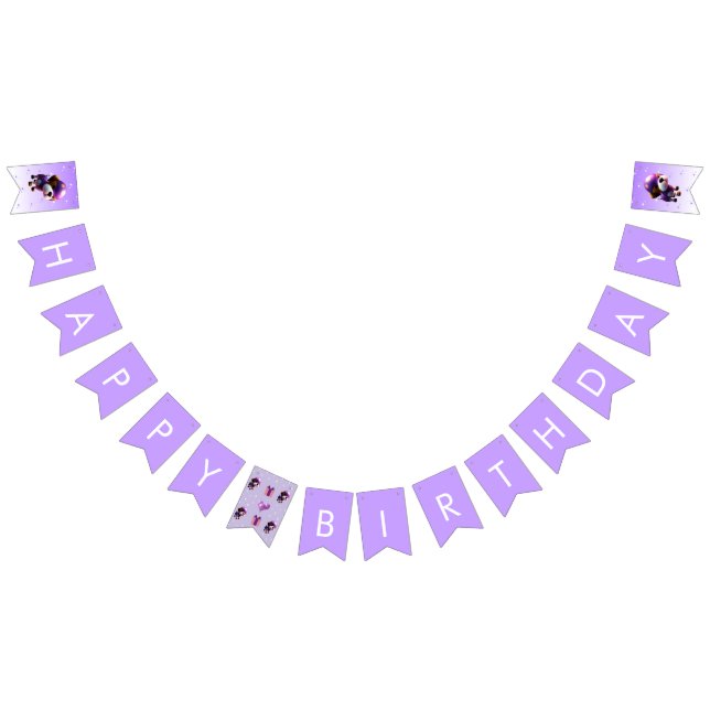 Banderines Adorable Fiesta del cumpleaños feliz de los niños  (Todo)