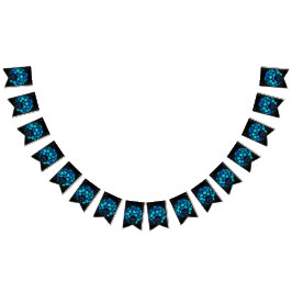 Banderines Afro Diva Azul 