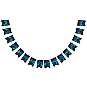 Banderines Afro Diva Azul