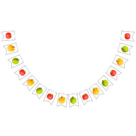 Banderines Agosto de manzana banal