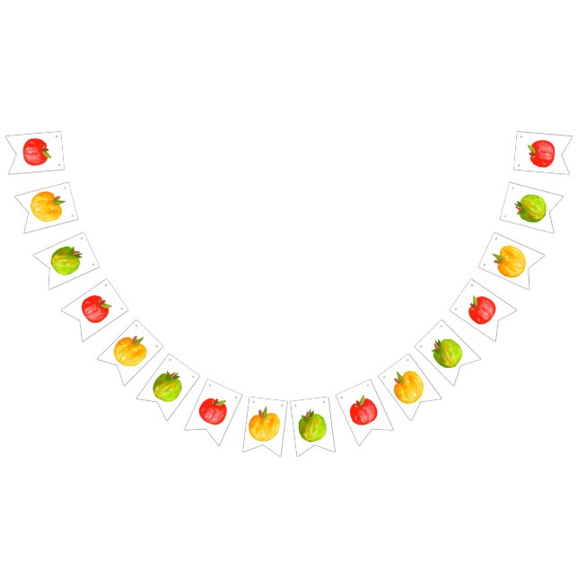 Banderines Agosto de manzana banal (Todo)