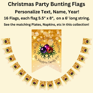 Banderines Agregar Navidades de correspondencia de nombres en