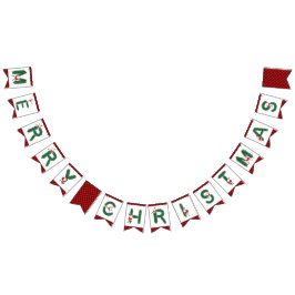 Banderines Agujas del pino de Santa de las Felices Navidad -