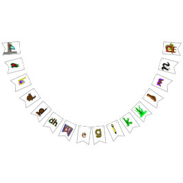 Banderines Alfabeto (Yolŋu Matha - Djambarrpuyŋu) A-Ṉ (parte