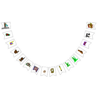 Banderines Alfabeto (Yolŋu Matha - Djambarrpuyŋu) A-Ṉ (parte