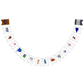 Banderines Alfabeto (Yolŋu Matha-Djambarrpuyŋu) Nh '(parte