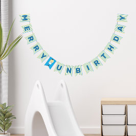 Banderines Alicia en el país de las maravillas Feliz cumpleañ