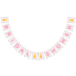 Banderines Aloha Tropical Bridal Shower