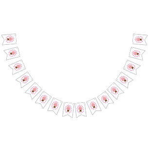 Banderines Árbol de cerezas japonés Hanami