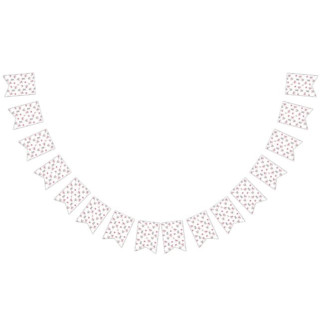 Banderines Arcos, conejitos y flores (Todo)