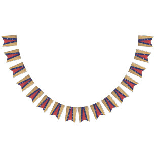 Banderines Arte inspirado en Estados Unidos   Banderas, Jerse