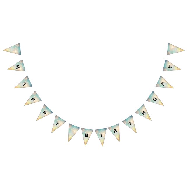 Banderines Atención Cumpleaños Intergaláctico Llanto (Todo)