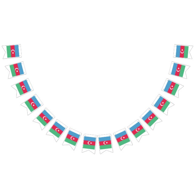 Banderines Azerbaijan Flag Emblem (Todo)