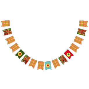 Banderines Azul y Amarillo