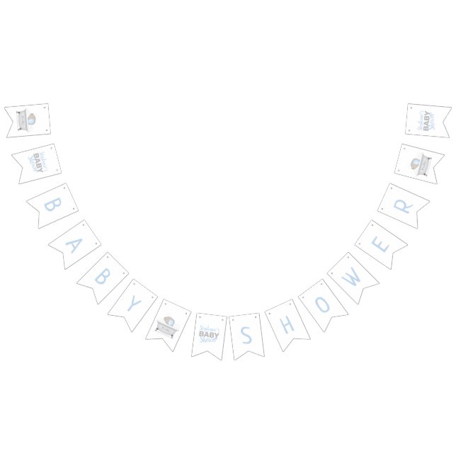 Banderines Baby Elephant Bubble Bath Boy Baby Shower (Todo)