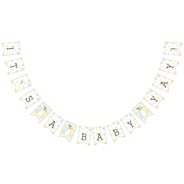 Banderines Baby Shower Beach Ball, Banner Swallowtail (Todo)