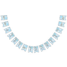 Baby Shower Cute Blue Baby Owls