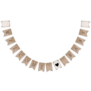 Banderines Baby Shower de cuento de hadas con temas de libro