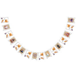 Banderines Baby Shower Halloween Un poco de ruido