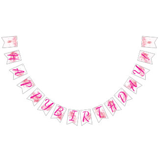 Banderines Ballerina Happy Birthday Banner
