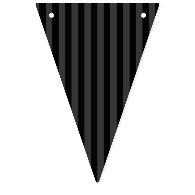 Banderines Bandas verticales Elagnat Black & Smoky Black (Primera bandera)