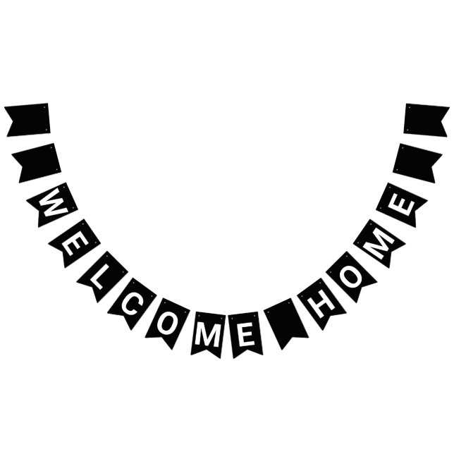 BANDERINES BANDEJA DE CASA DE BIENVENIDA NEGRA (Todo)