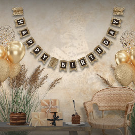 Banderines Banner de agrupamiento de leopardo de impresión an