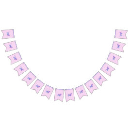 Banderines Banner de agrupamiento de mariposas holográficas P