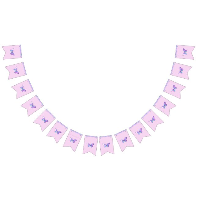 Banderines Banner de agrupamiento de mariposas holográficas P (Todo)