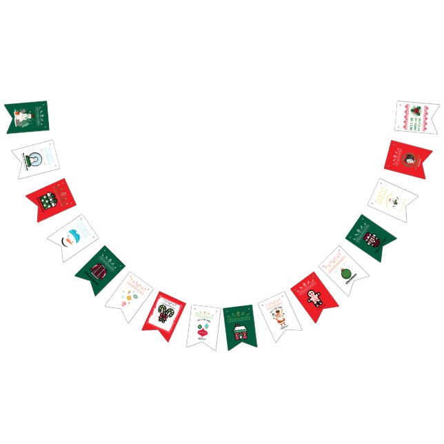Banderines Banner de agrupamiento de navidades Winter Wonderl (Todo)