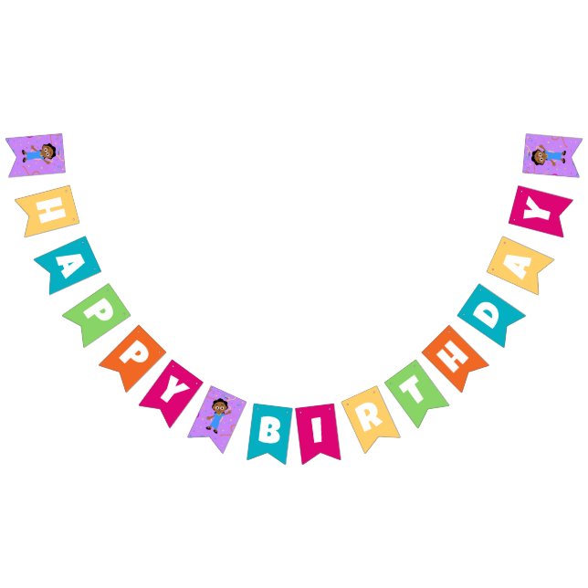 Banderines Banner de Akili Bunting (Todo)