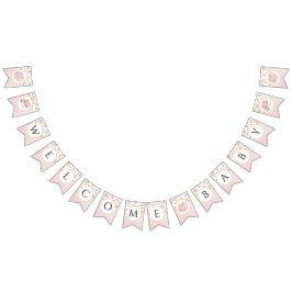 Banderines Banner de bienvenida de Baby Shower para Fiesta de