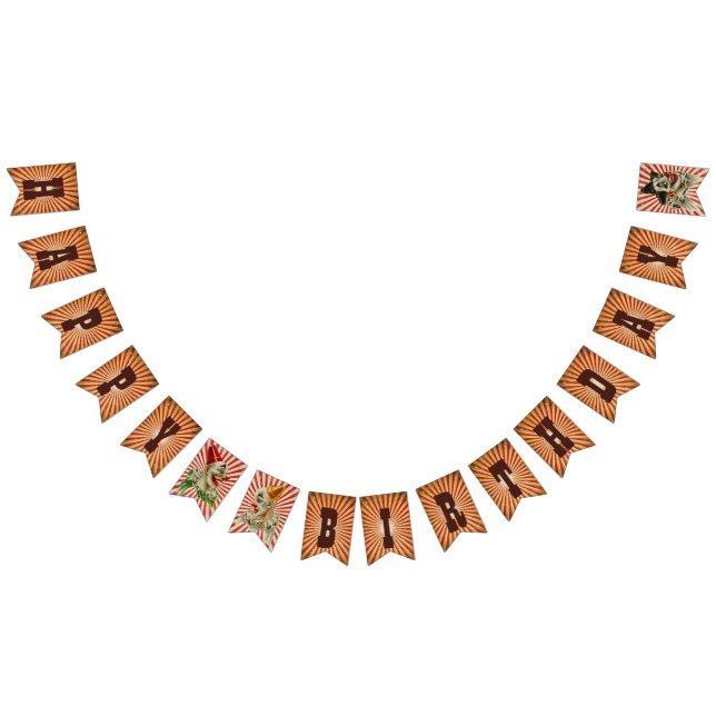 Banderines Banner de Bigtop para la fiesta de cumpleaños del  (Todo)