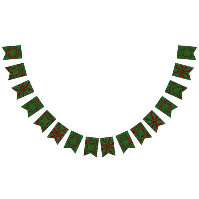 Banderines Banner de Bungalow de Holiday Pines Garnet Swallow (Todo)