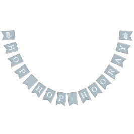 Banderines Banner de Bunny Easter Bunting - Azul