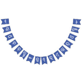 Banderines Banner de Bunting Baby Shark Happy Birthday