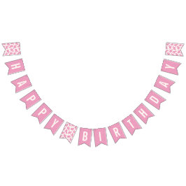 Banderines Banner de Bunting Birthday de Cookie Animal - Mage