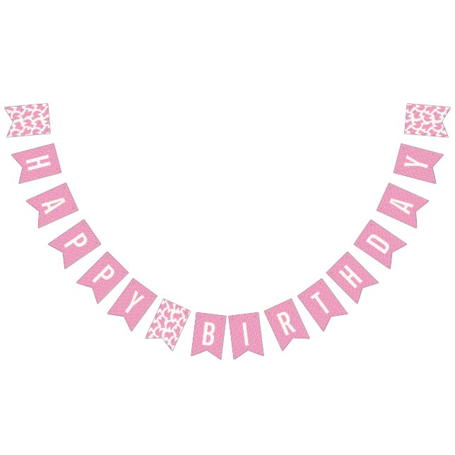 Banderines Banner de Bunting Birthday de Cookie Animal - Mage (Todo)