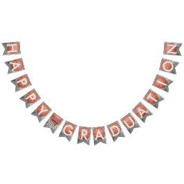 Banderines Banner de Bunting Blue de baloncesto de grado feli