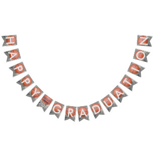 Banderines Banner de Bunting Blue de baloncesto de grado feli